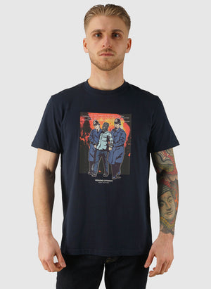 Murvin Graphic T-Shirt - Dark Blue