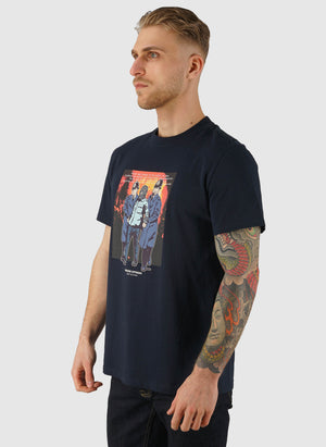 Murvin Graphic T-Shirt - Dark Blue