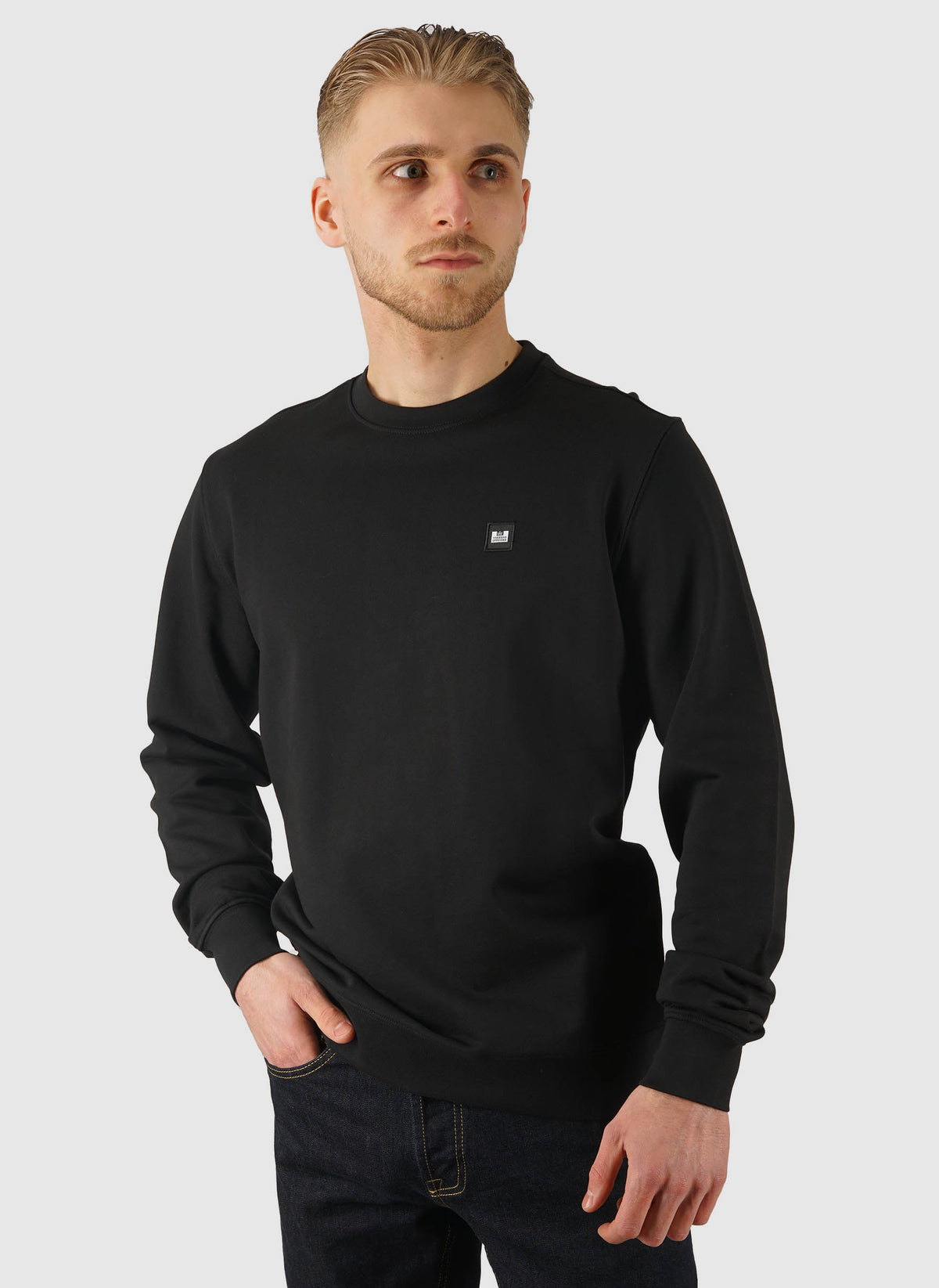 Ferrer Badge Sweatshirt - Black