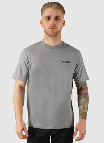 S-Small Box T-Shirt - Shark Skin