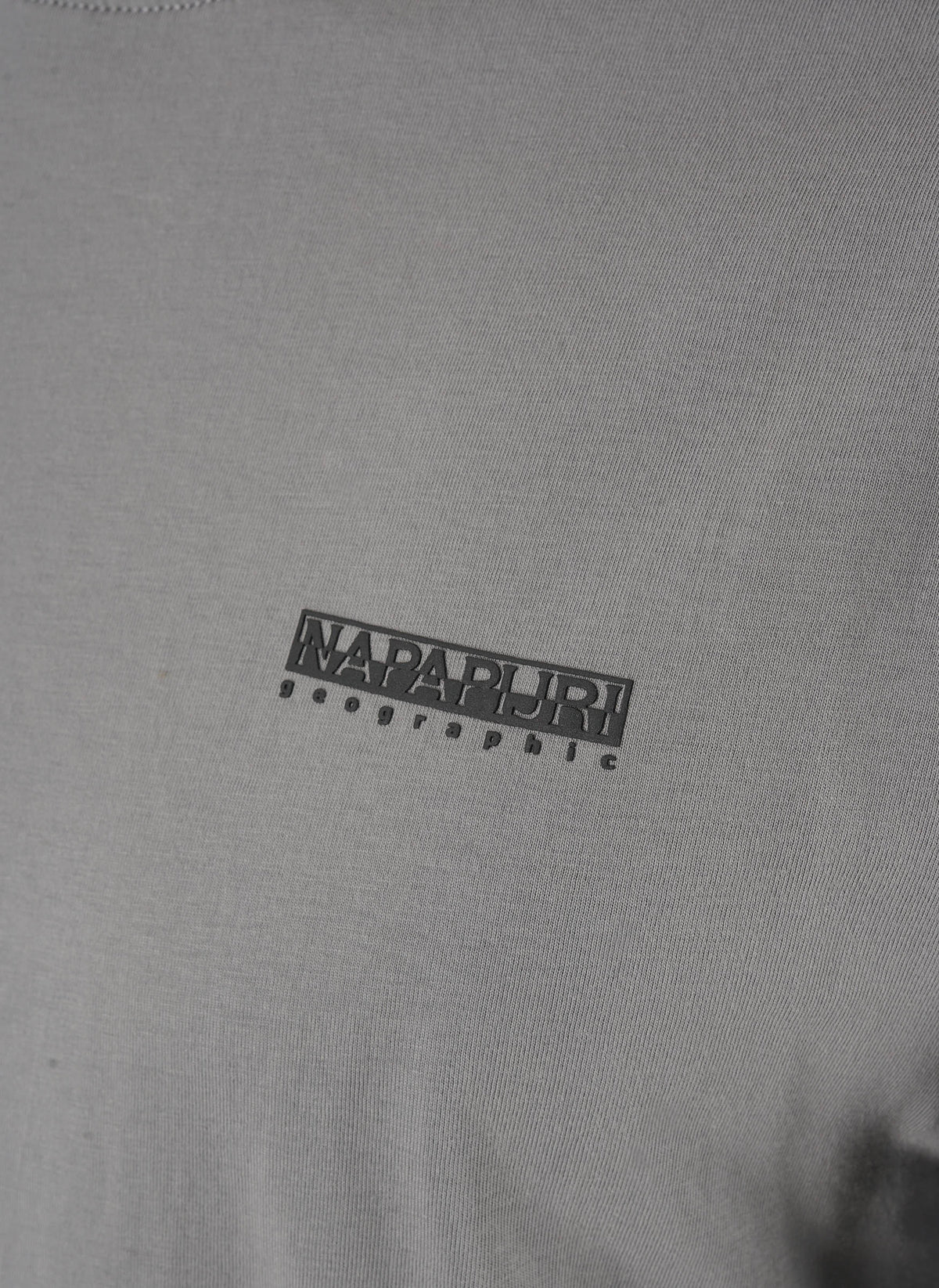 S-Small Box T-Shirt - Shark Skin