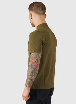 Ealis Polo Shirt - Dark Olive