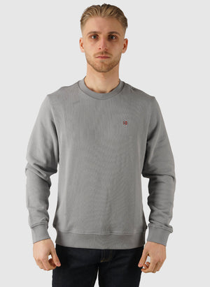 Balis Crew Neck Sweatshirt - Shark Skin