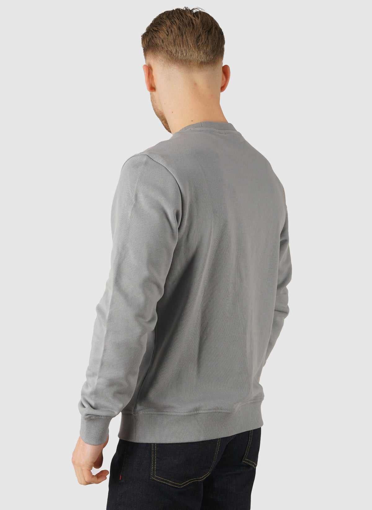 Balis Crew Neck Sweatshirt - Shark Skin