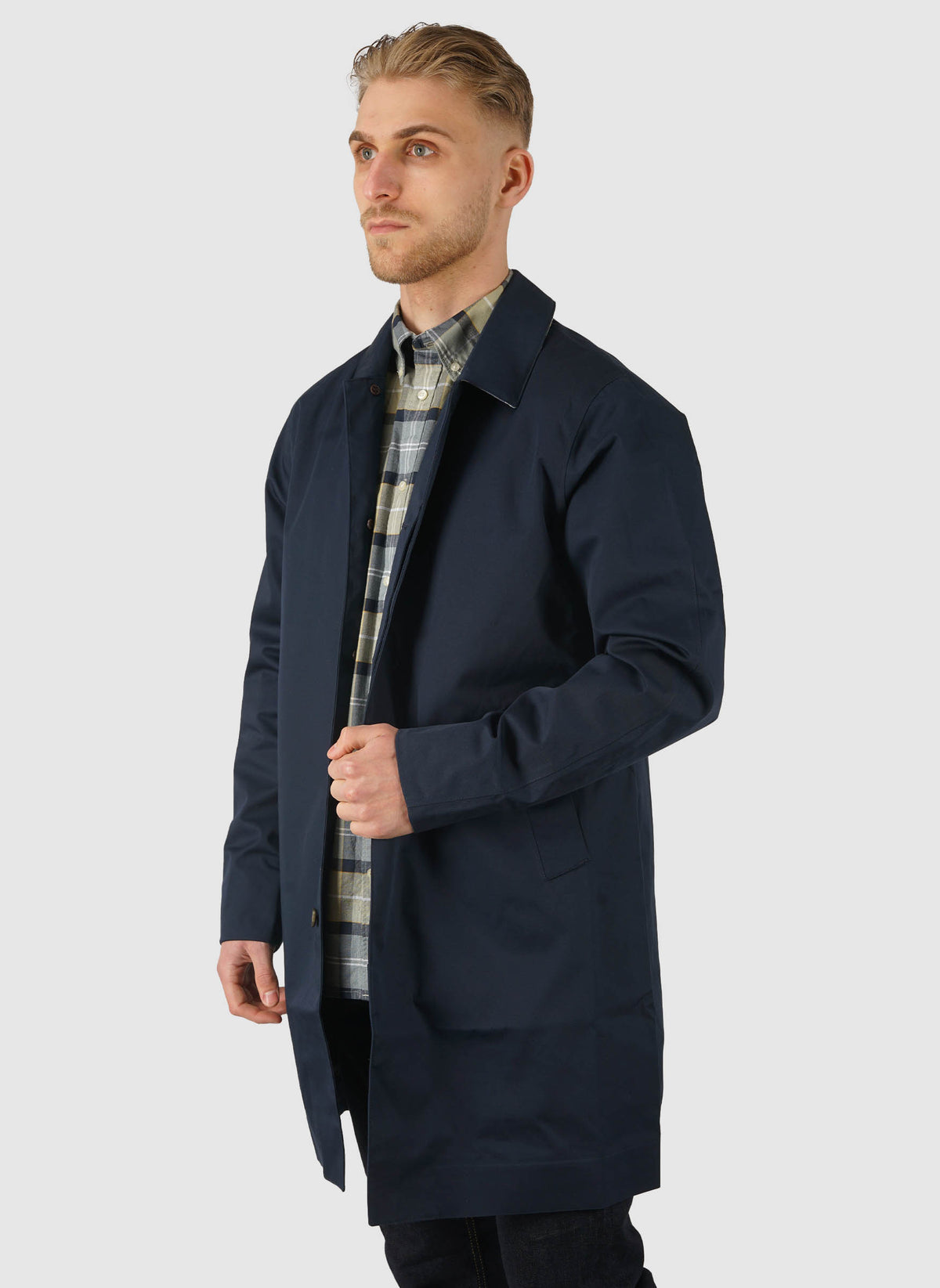 Rokig Waterproof Jacket - Navy/Highland Loch