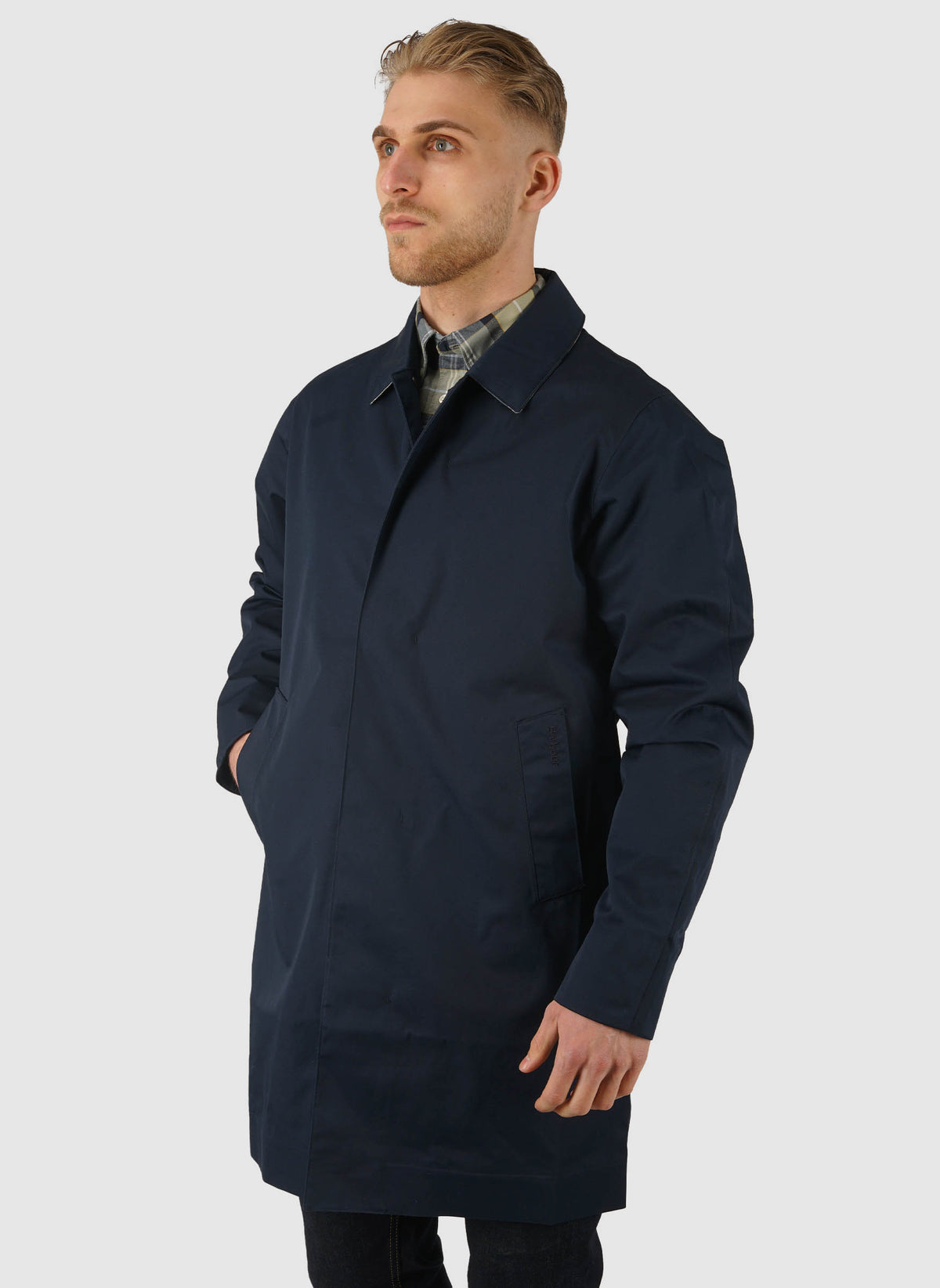 Rokig Waterproof Jacket - Navy/Highland Loch