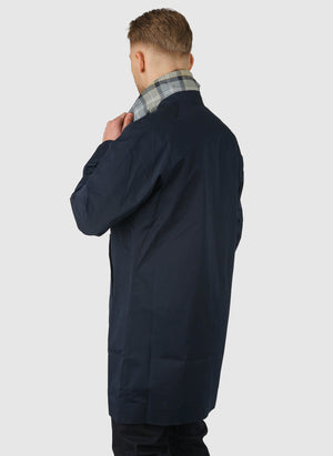 Rokig Waterproof Jacket - Navy/Highland Loch