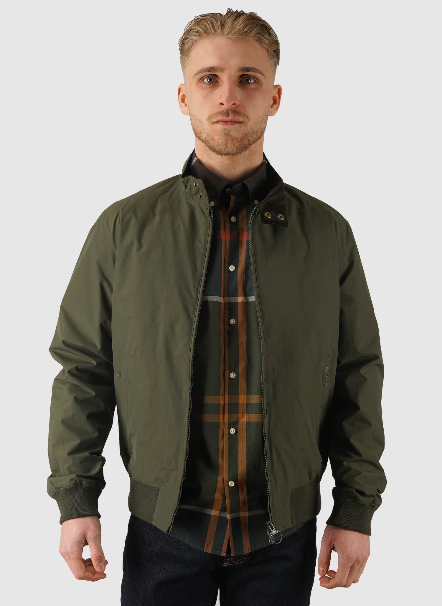 Royston Casual Jacket - Olive