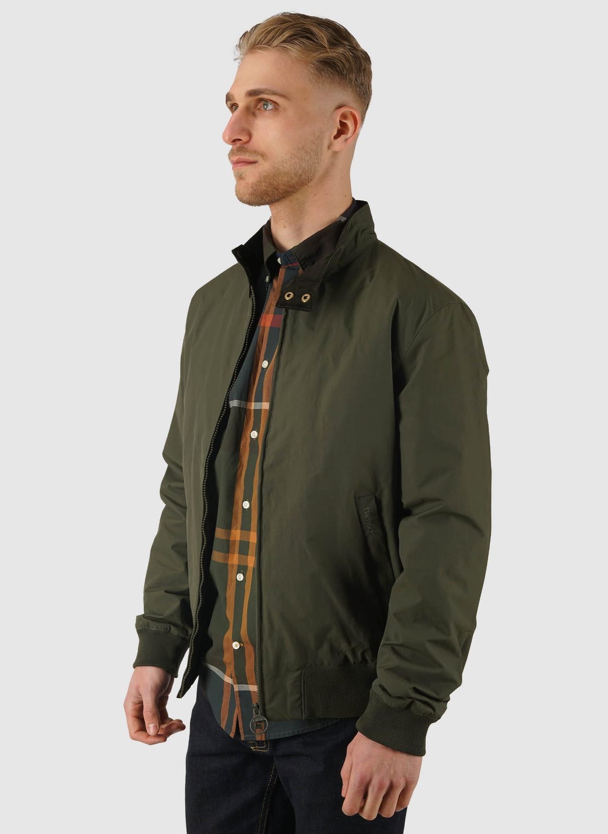 Royston Casual Jacket - Olive