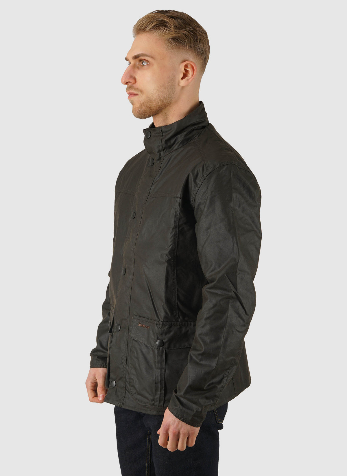 Sander Wax Jacket - Olive