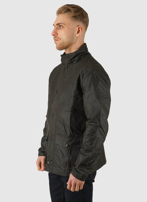 Sander Wax Jacket - Olive