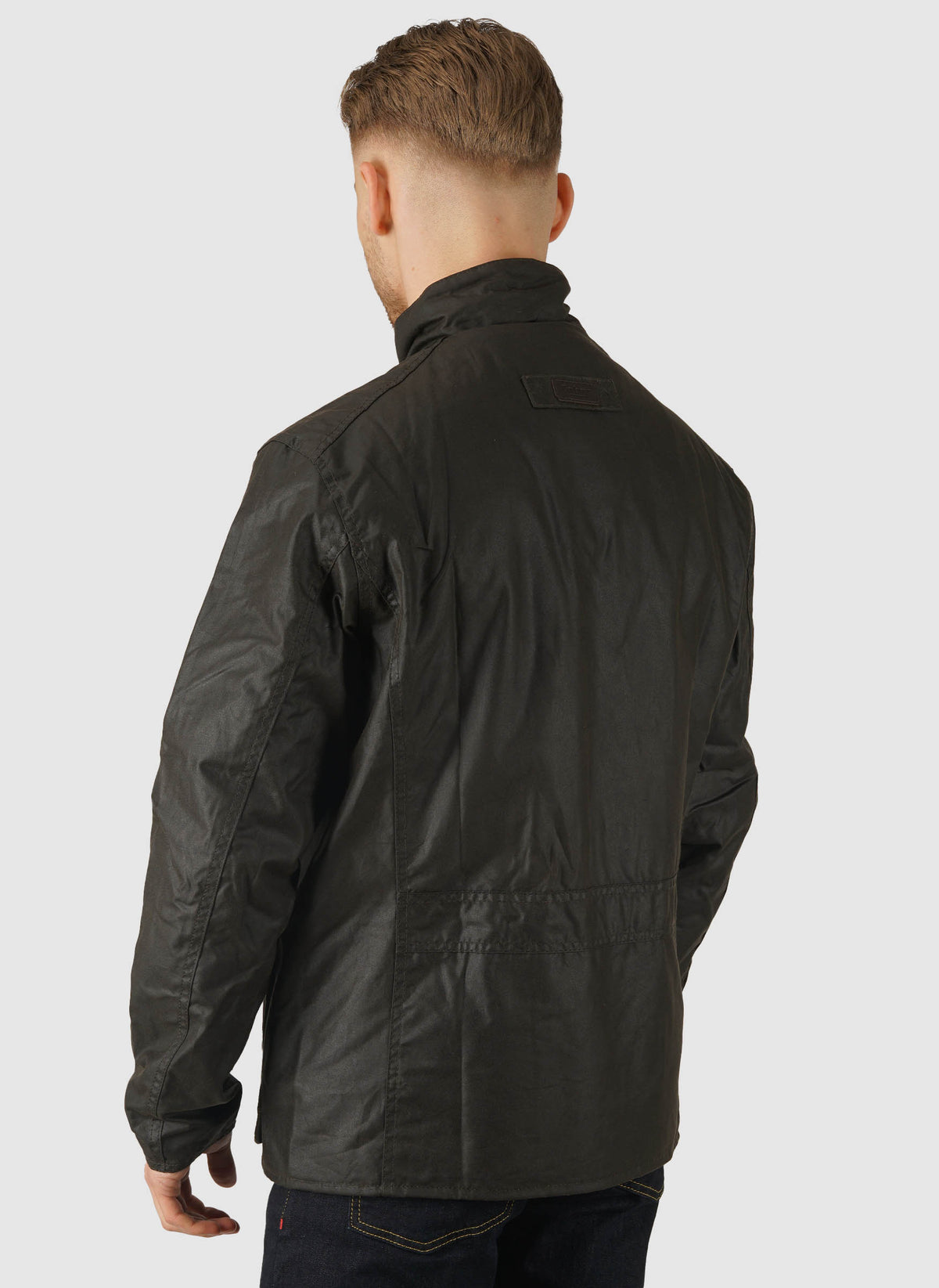 Sander Wax Jacket - Olive