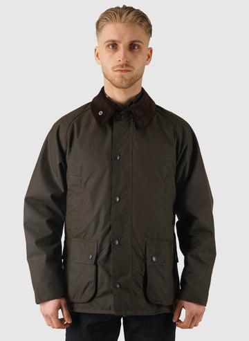Classic Bedale Wax Jacket - Olive