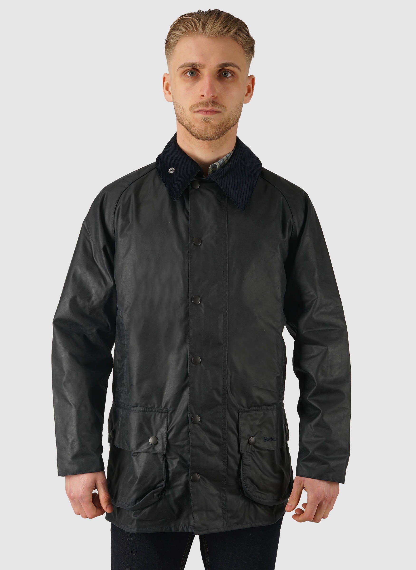 新品未使用Barbour Beaufort Wax Jacket Men's Barbour Beaufort Waxed Jacket