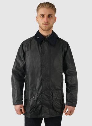Beaufort Wax Jacket - Navy