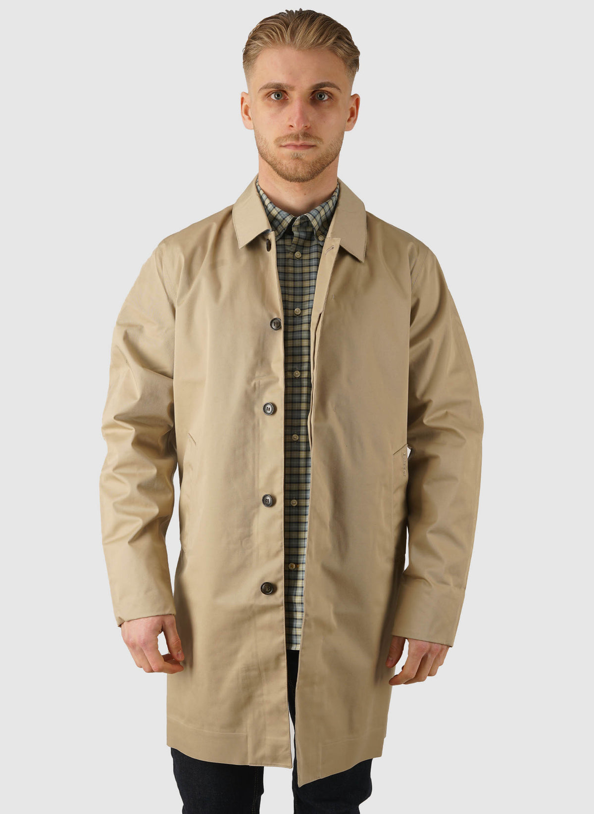 Rokig Waterproof Jacket - Washed Stone/Highland Loch
