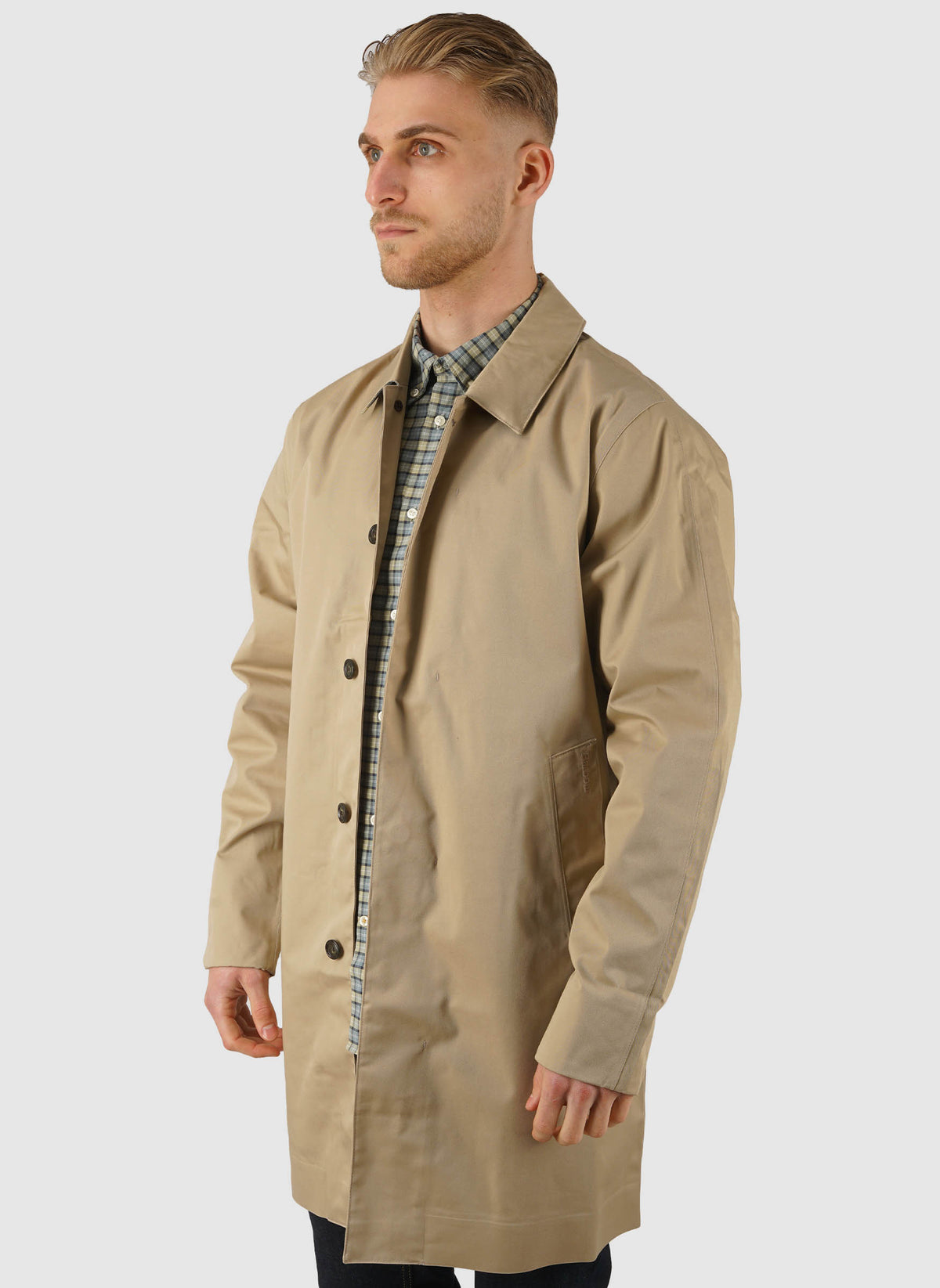 Rokig Waterproof Jacket - Washed Stone/Highland Loch