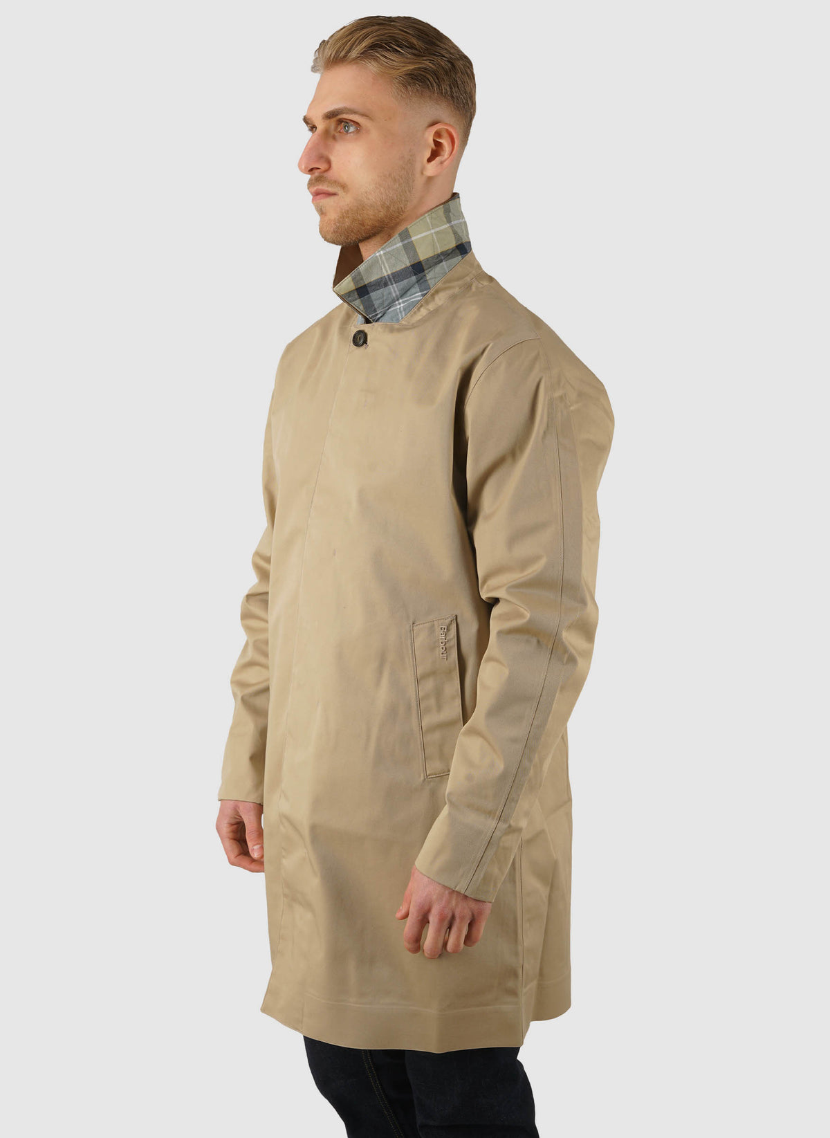 Rokig Waterproof Jacket - Washed Stone/Highland Loch