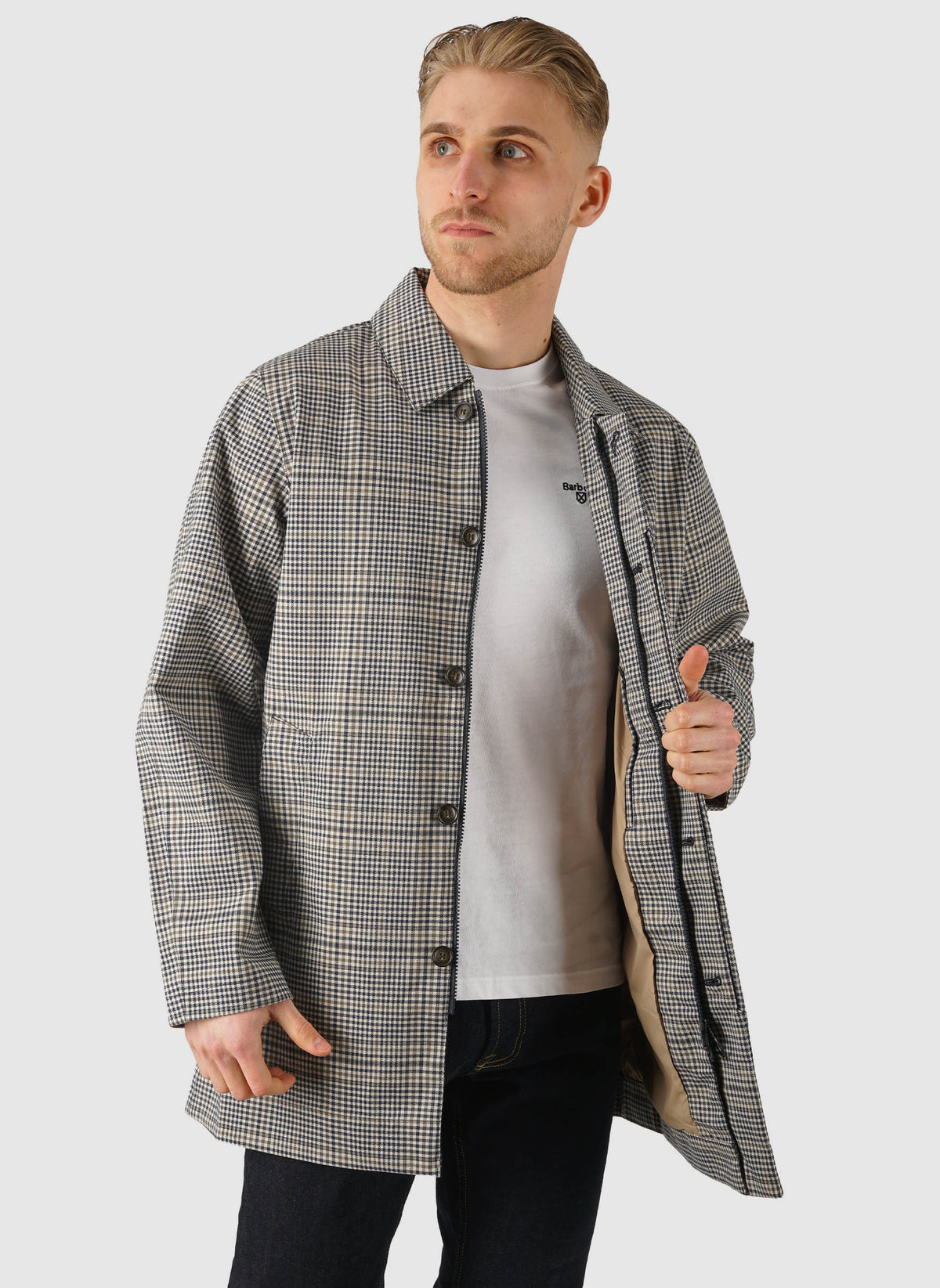 Check Roking Waterproof Jacket - Highland Heritage Check