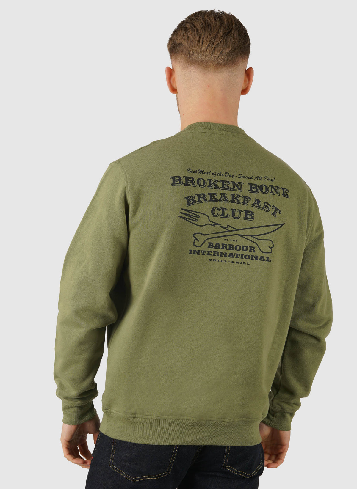 Slaithes Sweatshirt - Olvine