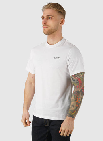 International Small Logo T-Shirt - White/Black