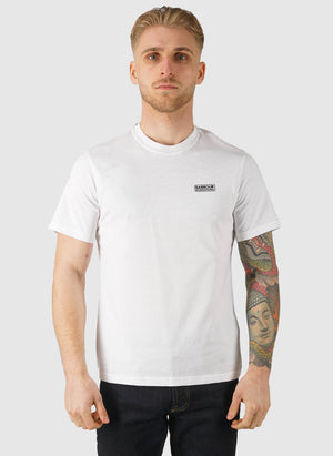 International Small Logo T-Shirt - White/Black