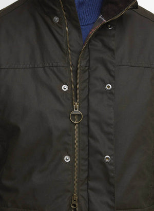 Sander Wax Jacket - Olive