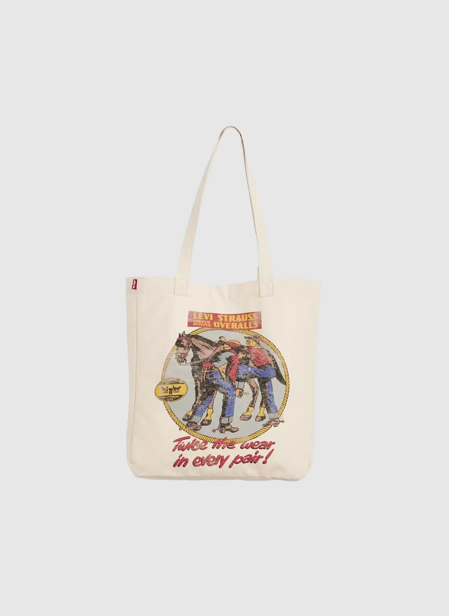 Everyday Graphic Tote Bag - Ecru