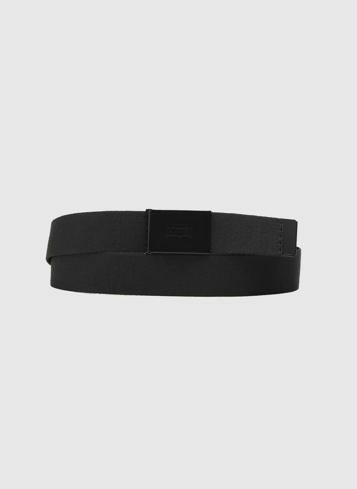 Tonal Batwing Web Belt - Caviar