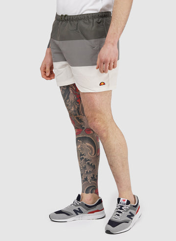 Vespore Swim Short - Khaki/Khaki/Off White