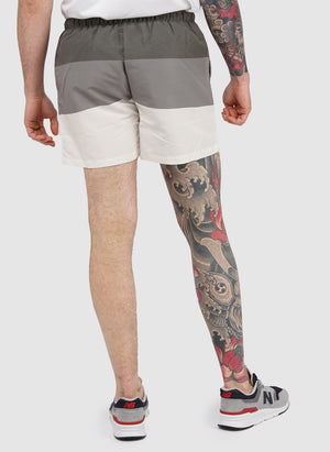 Vespore Swim Short - Khaki/Khaki/Off White