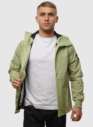 Stipe Softshell Jacket - Fern Moss