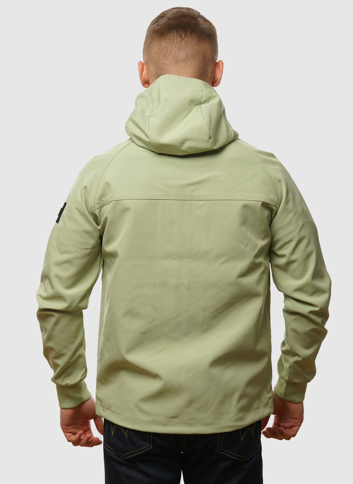 Stipe Softshell Jacket - Fern Moss