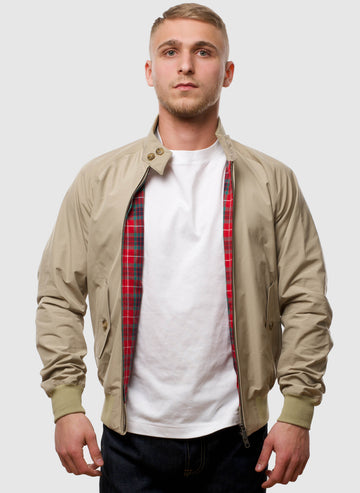 G9 Classic Harrington Jacket - Natural