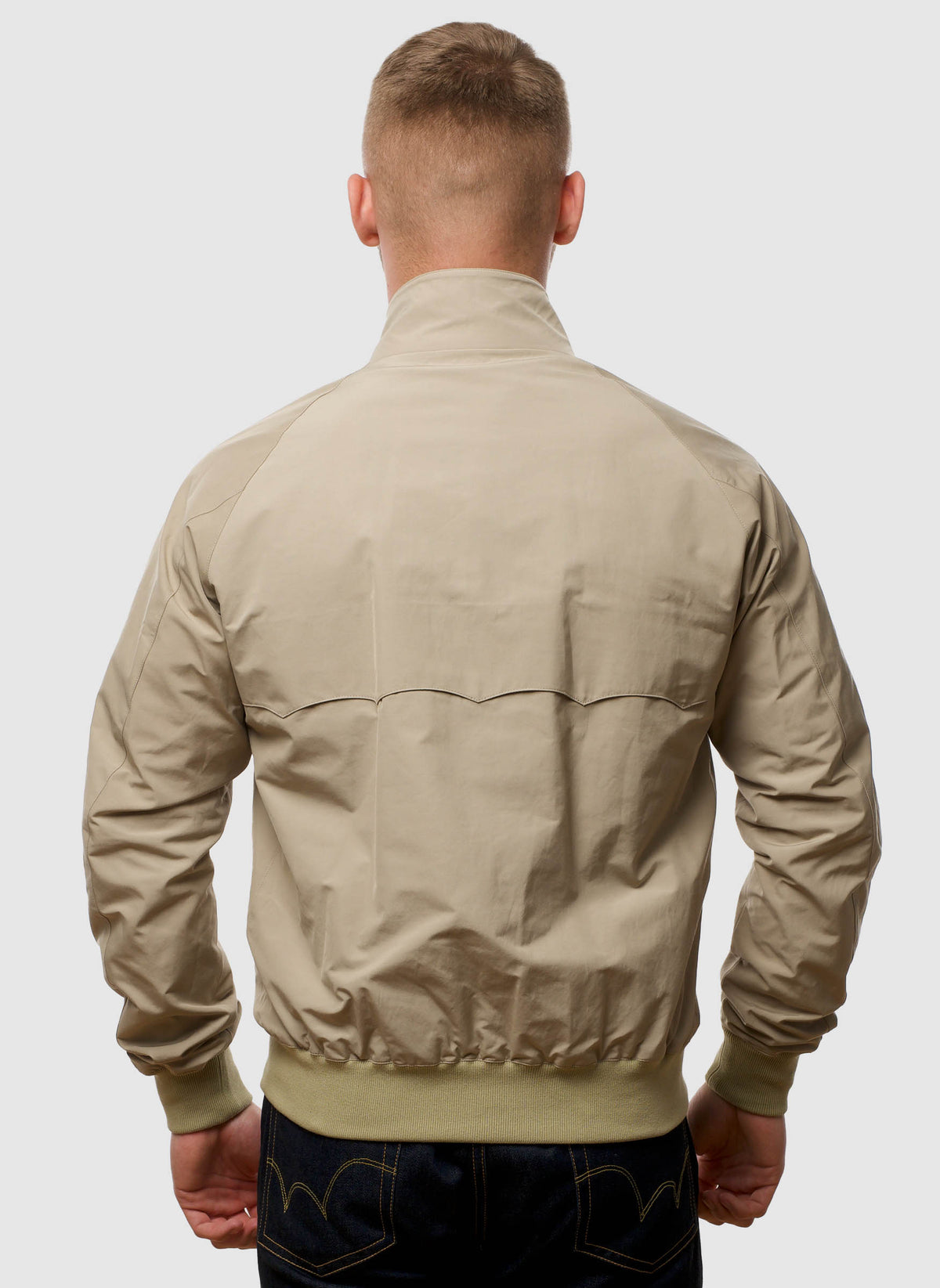 G9 Classic Harrington Jacket - Natural