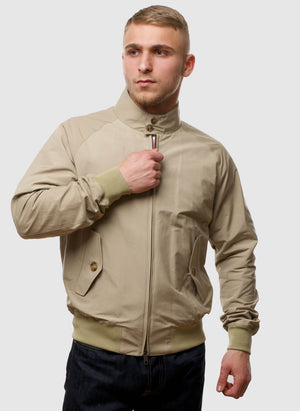 G9 Classic Harrington Jacket - Natural