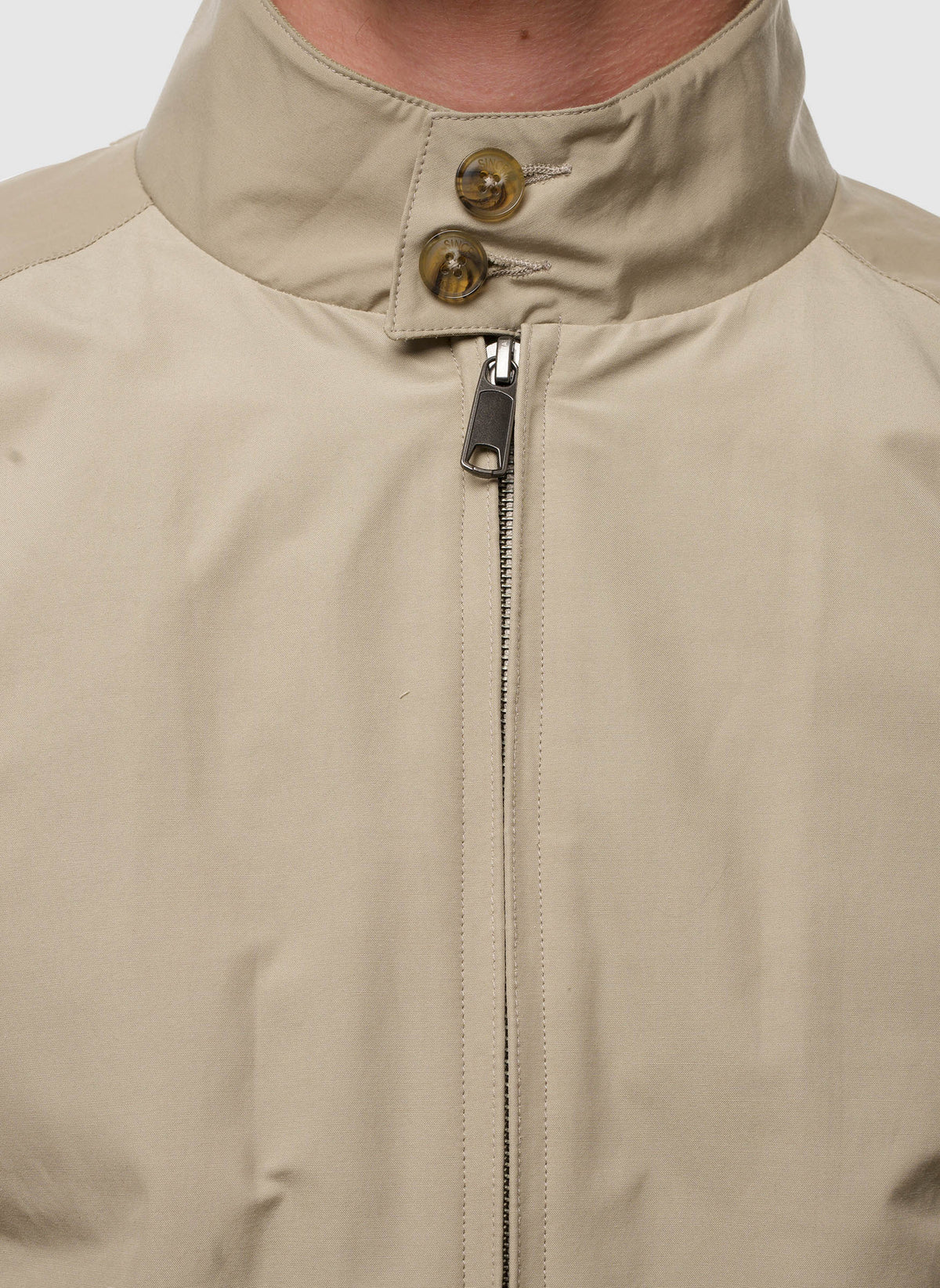 G9 Classic Harrington Jacket - Natural