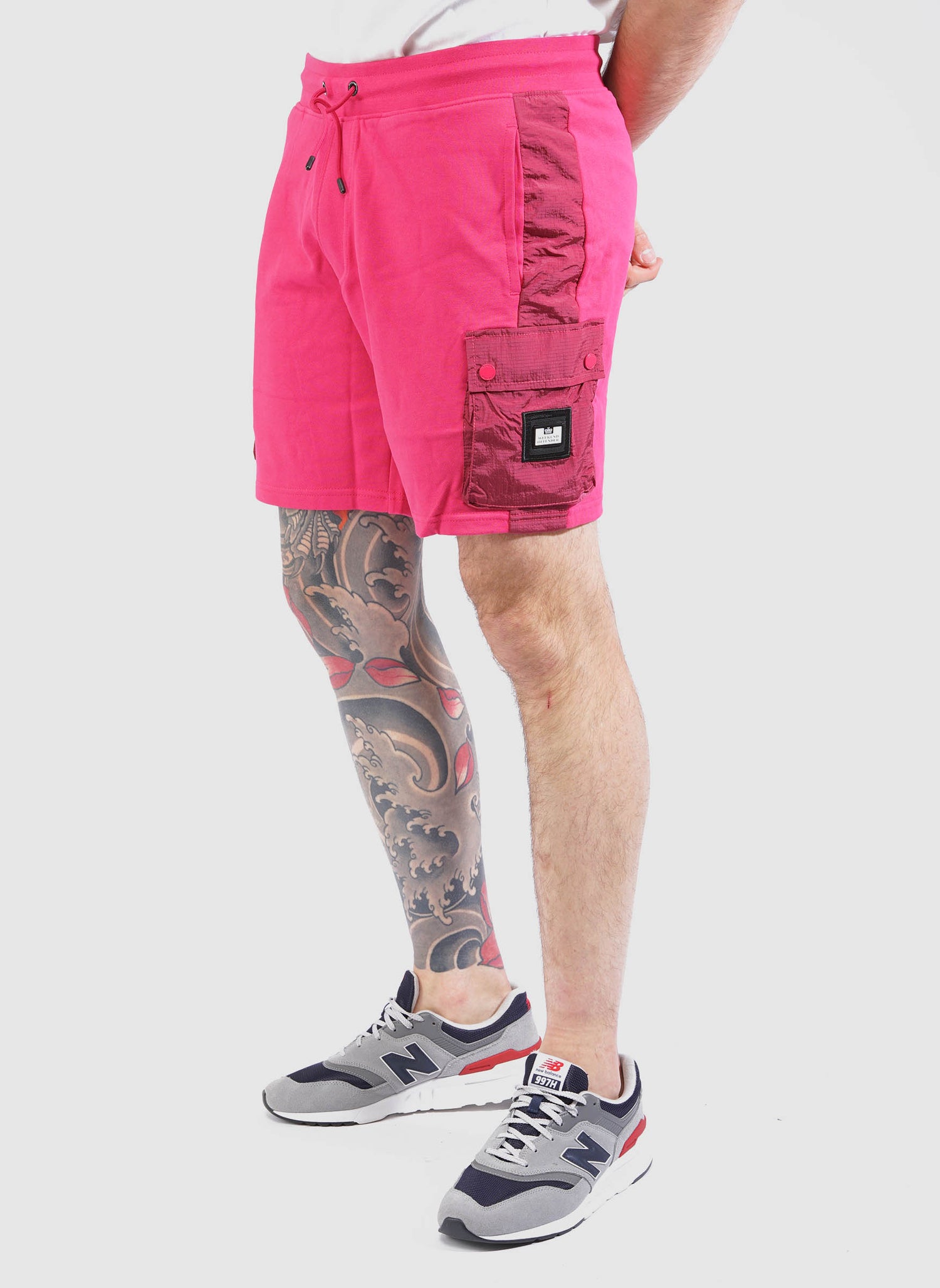 Pink Sands Jog Short - Magenta