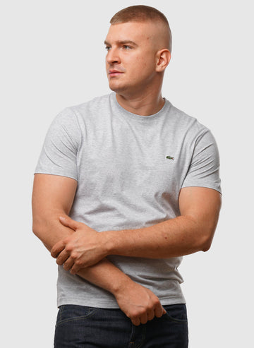Rundhals T-Shirt - Silver Chine