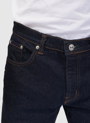 Slim Tapered Stretch Denim - Rinsed Wash