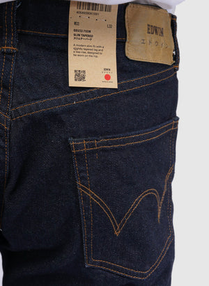 Slim Tapered Stretch Denim - Rinsed Wash