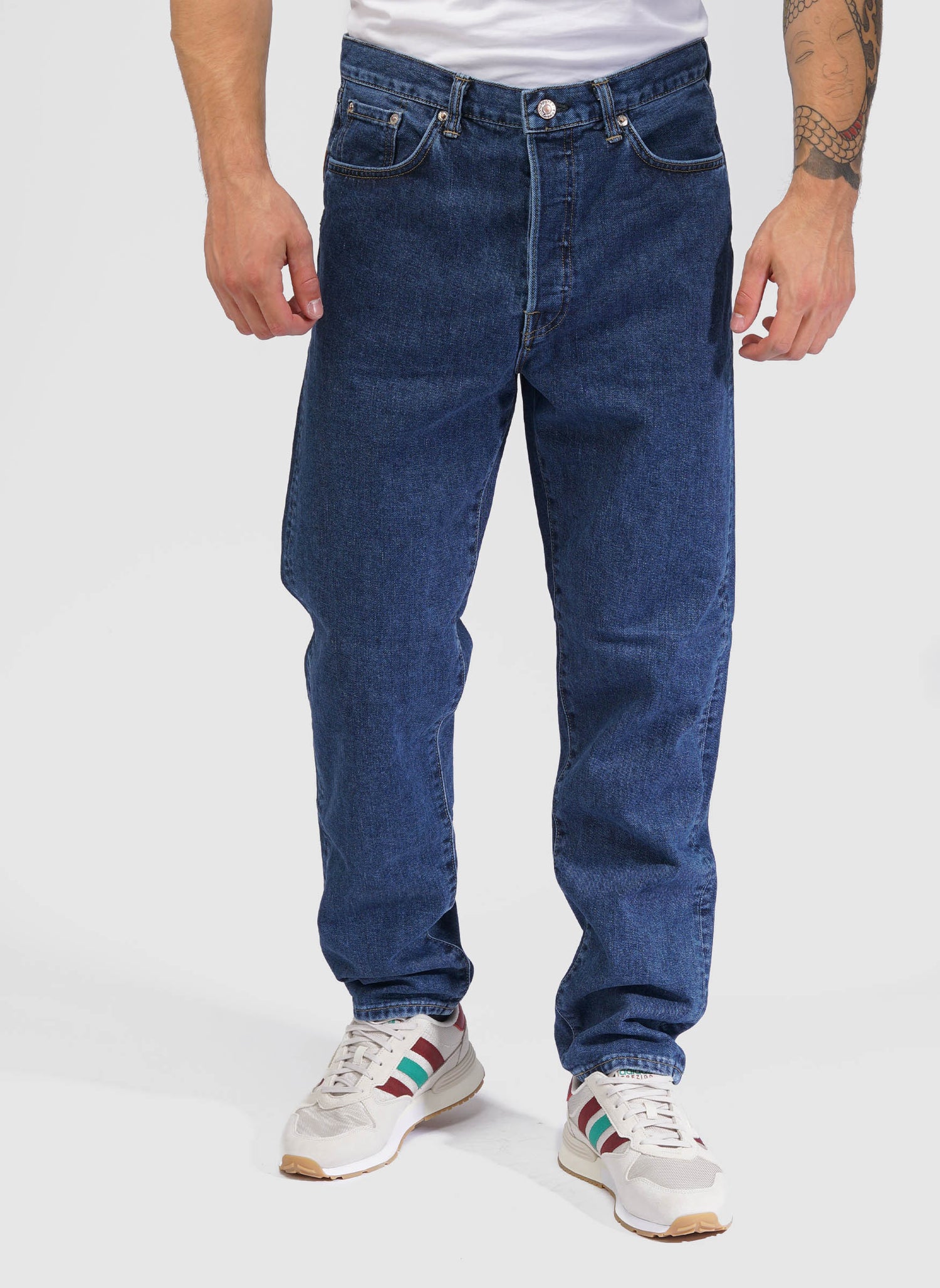 Loose Tapered Denim - Left Hand Akira Wash