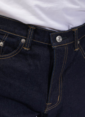 Loose Tapered Stretch Denim - Rinsed Wash