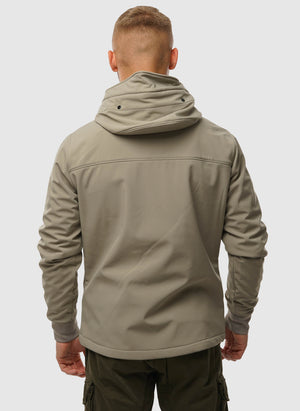 C.P. Shell-R Hooded Goggle Jacket - Silver Sage