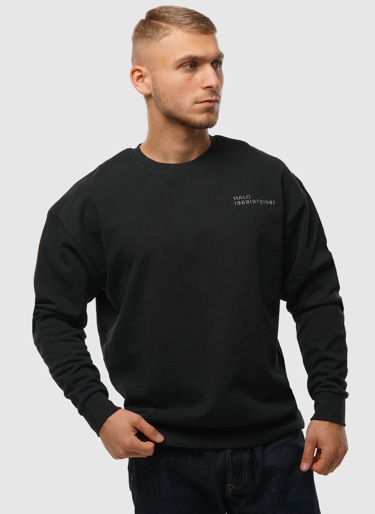 Essential Crew Sweatshirt - Black