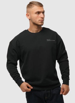 Essential Crew Sweatshirt - Black