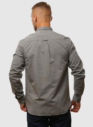 Light Weight Oxford Hemd - Cove/Mountain Moss