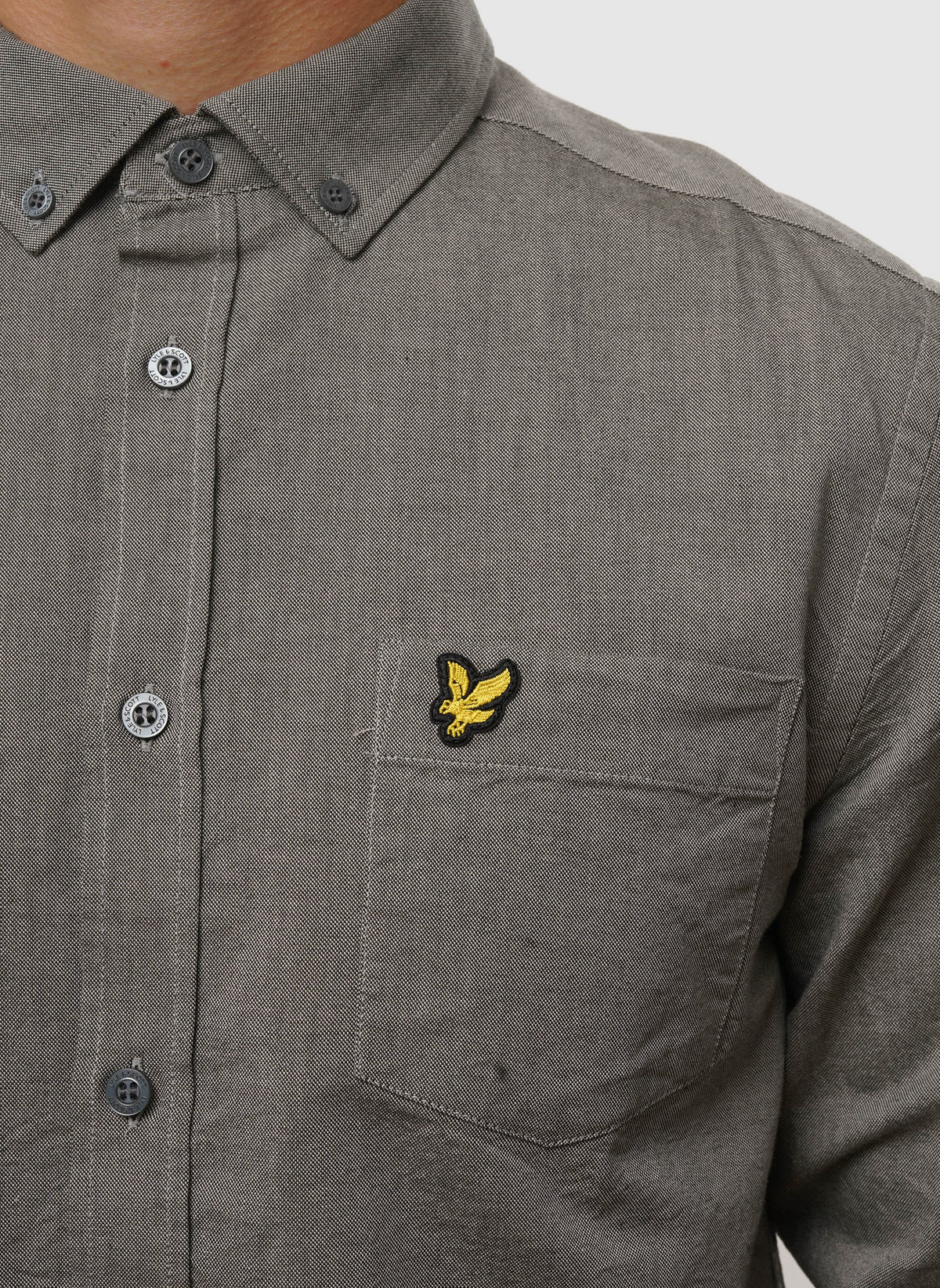 Light Weight Oxford Hemd - Cove/Mountain Moss