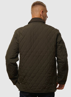 Quilted Jacket - Olive