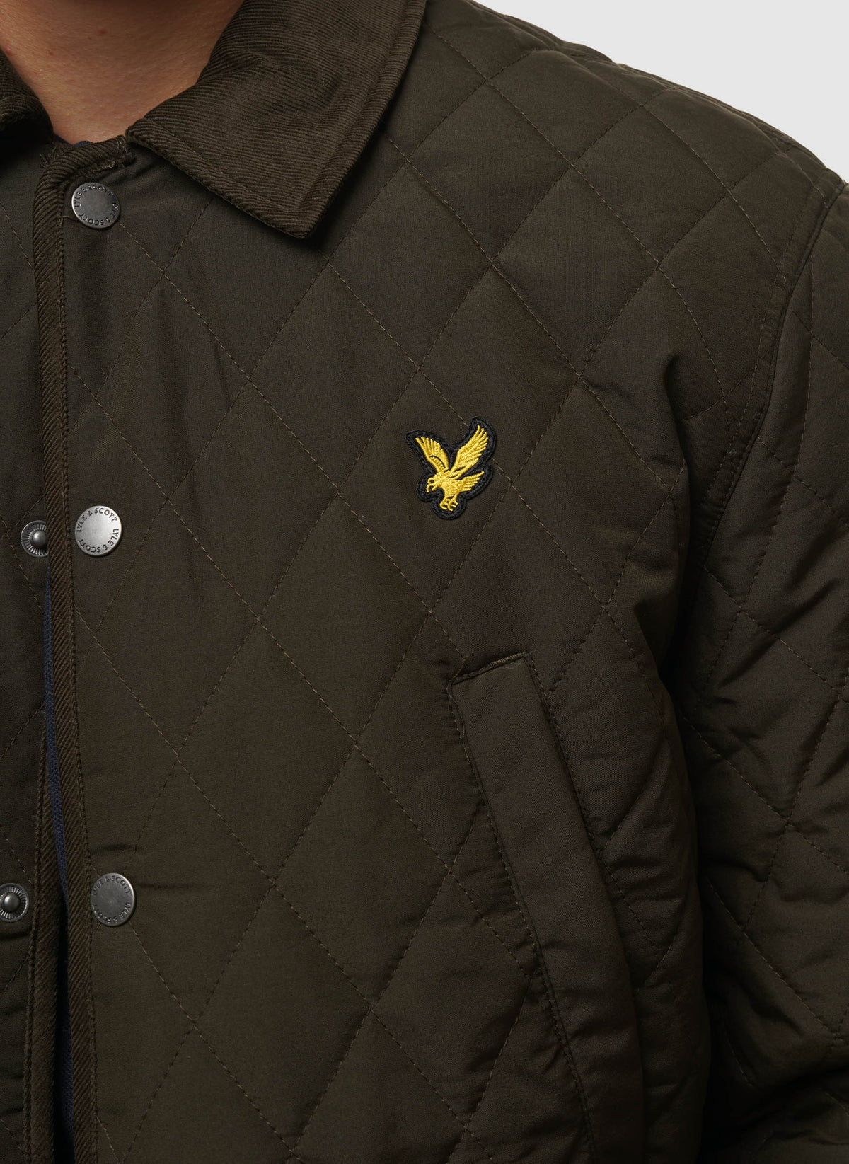 Quilted Jacket - Olive